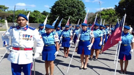 Colégio da Polícia Militar - Alfredo Vianna: abril 2008