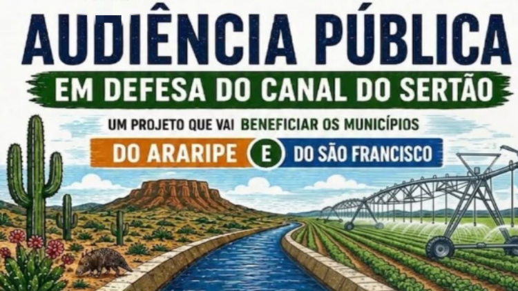 Canal do Sertão será tema de discussão nesta segunda-feira em Petrolina